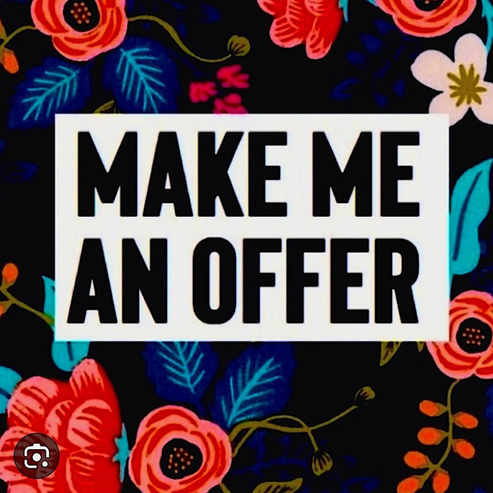 Feel free to make an offer!